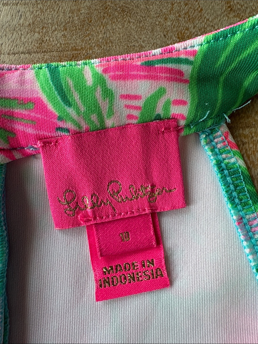 NWOT Lilly Pulitzer Girls Floral Dress size 10 - Picture 2 of 5